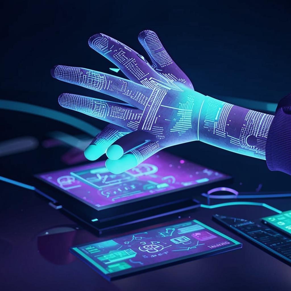 Биометрические перчатки с управлением голосовым ассистентом.